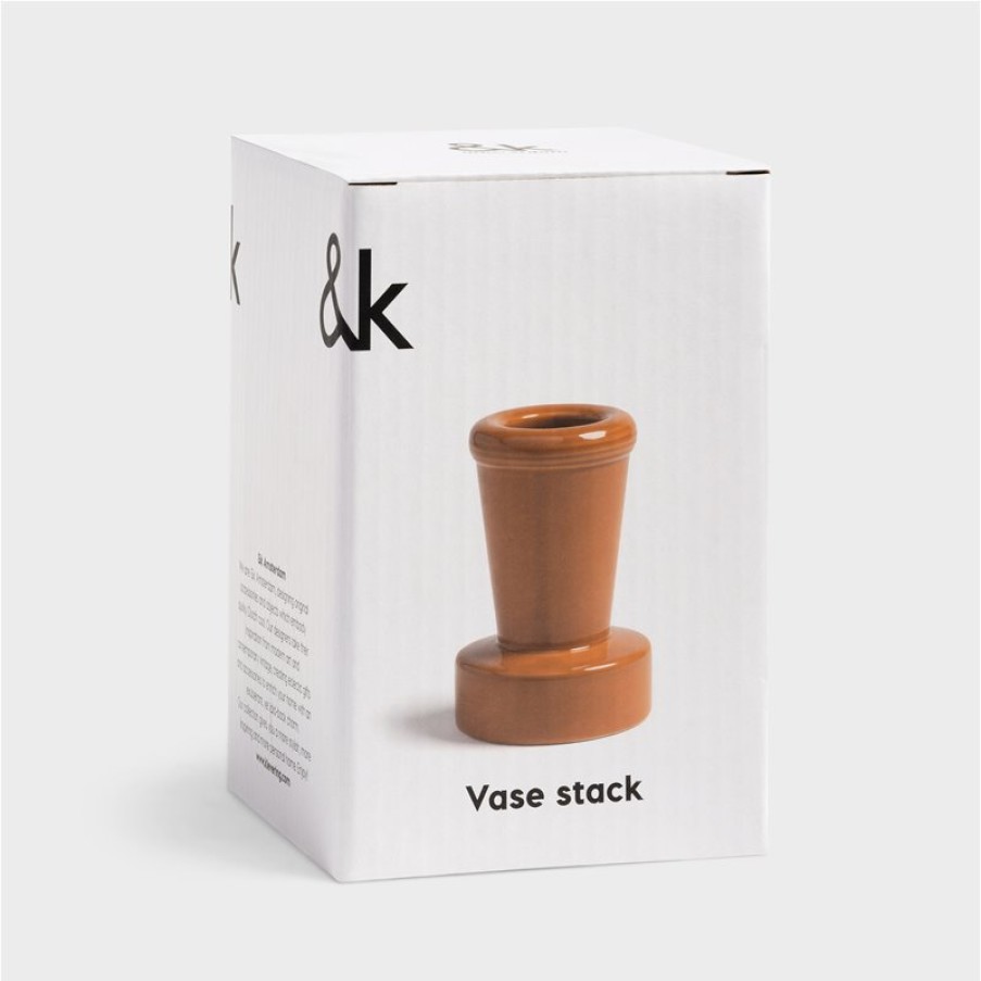 Vases | &K Vase Stack Terra