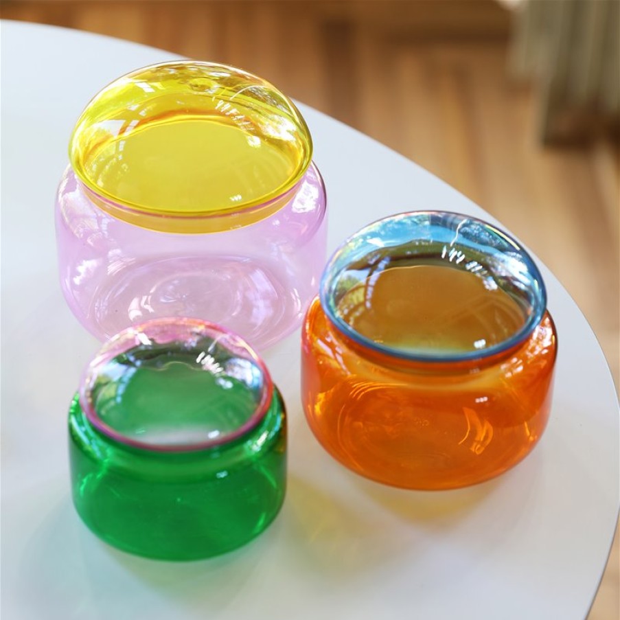 Jars | &K Jar Puffy Orange