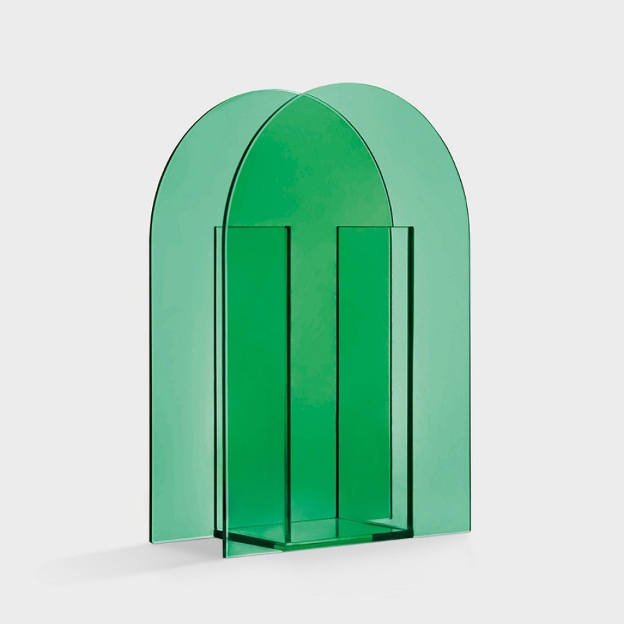 Vases | &K Vase Arch Dark Green